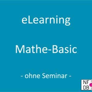 Mathe-Basic eLearning (ohne Seminar)